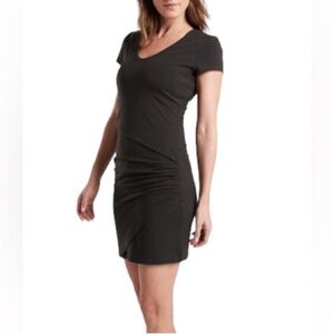 Athleta central Mini Dress black NWT